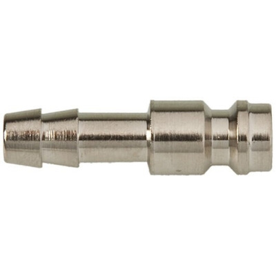 RS PRO Brass Male Pneumatic Quick Connect Coupling, 6mm Hose Barb