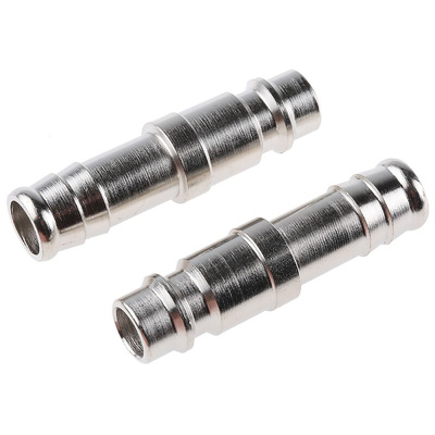 RS PRO Steel Male Pneumatic Quick Connect Coupling, 10mm Hose Barb