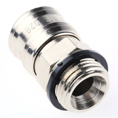 RS PRO Brass Male Pneumatic Quick Connect Coupling, G 1/2 Male Threaded