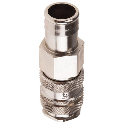 RS PRO Brass Male Pneumatic Quick Connect Coupling, 19mm Hose Barb