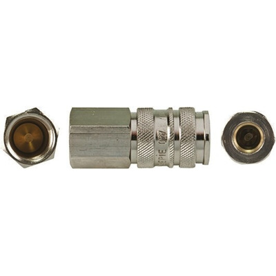 RS PRO Brass Female Pneumatic Quick Connect Coupling, G 3/4 Female Threaded