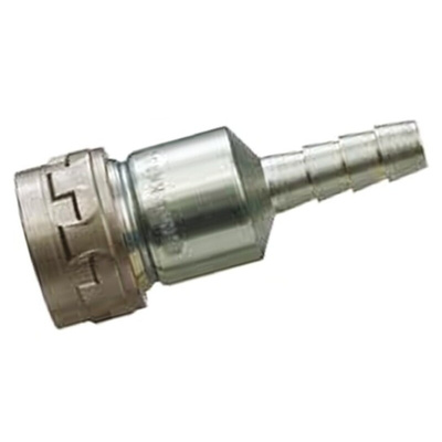 SMC Structural Steel Male Pneumatic Quick Connect Coupling, 9mm Hose Barb