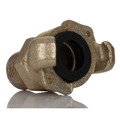 RS PRO Iron Male Pneumatic Quick Connect Coupling, NPT 3/4 Male Threaded