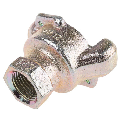 RS PRO Iron Female Pneumatic Quick Connect Coupling, NPT 1/2 Female Threaded