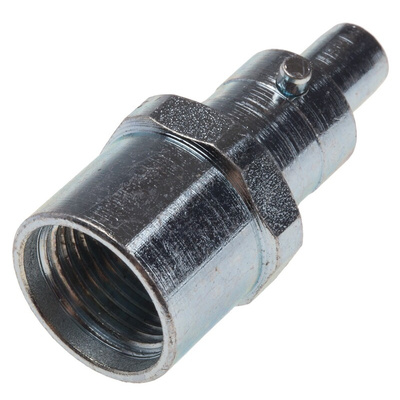 RS PRO Steel Female Pneumatic Quick Connect Coupling, Rp 3/8 Female Threaded