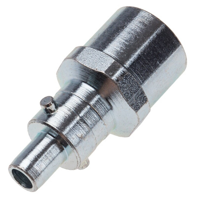 RS PRO Steel Female Pneumatic Quick Connect Coupling, Rp 3/8 Female Threaded