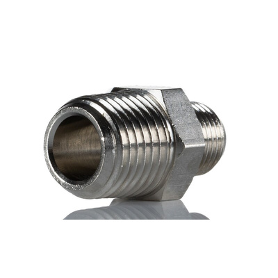 SMC Female Pneumatic Quick Connect Coupling, BSPT R 1/4 Male, BSPT R 1/8 Male Threaded