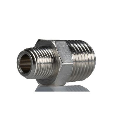SMC Female Pneumatic Quick Connect Coupling, BSPT R 1/4 Male, BSPT R 1/8 Male Threaded