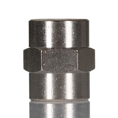 SMC Male Pneumatic Quick Connect Coupling, G 1/4 Female Threaded