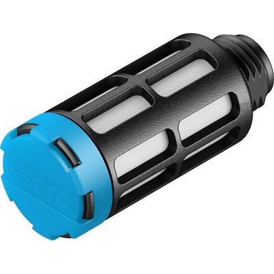 Festo U PE 10bar Pneumatic Silencer, Threaded, G 1/8 Male