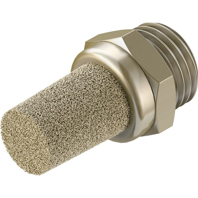 Festo AMTE Brass, Bronze 10bar Pneumatic Silencer, Threaded, G 1/4 Male