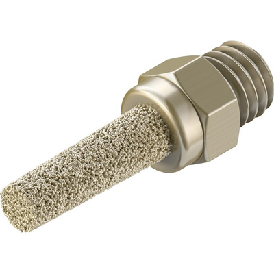 Festo AMTE Brass, Bronze 10bar Pneumatic Silencer, Threaded, M5 Male