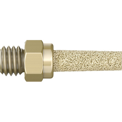 Festo AMTE Brass, Bronze 10bar Pneumatic Silencer, Threaded, M5 Male
