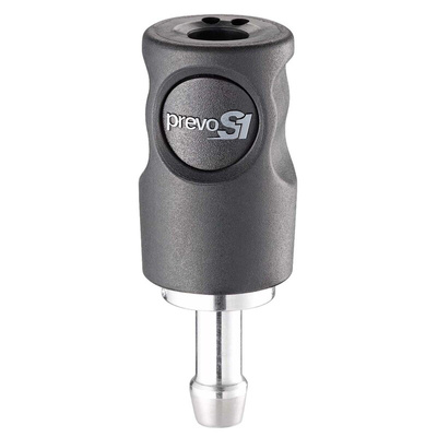 PREVOST Composite Body Safety Quick Connect Coupling, 6mm Hose Barb
