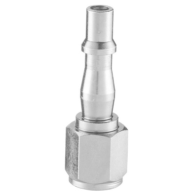 PREVOST Treated Steel Female Plug for Pneumatic Quick Connect Coupling, G 3/8 Female Threaded
