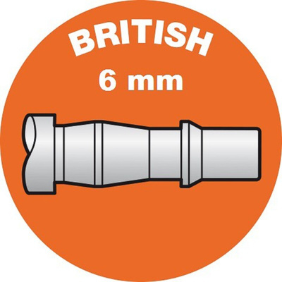 PREVOST Treated Steel Plug for Pneumatic Quick Connect Coupling, 10mm Hose Barb