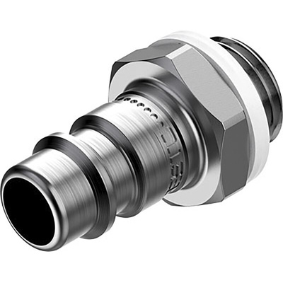 Festo Male Pneumatic Quick Connect Coupling, G 1/4 Male Threaded