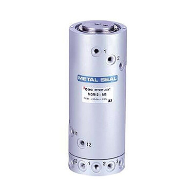 SMC MQR Aluminium Pneumatic Rotary Union, M5 x 0.8