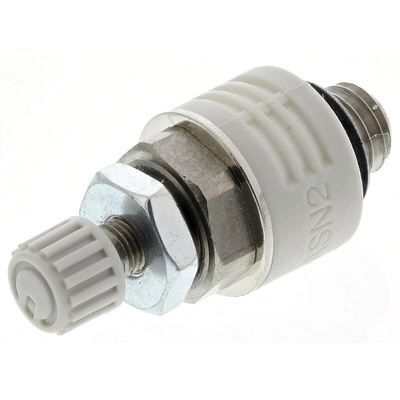 SMC ASN2 Brass 1.5MPa Pneumatic Silencer, Threaded, M5 Male