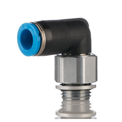 Festo QSRL PBT Pneumatic Rotary Union, G 1/4 Male, Push In 8mm