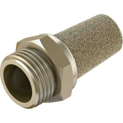 Festo AMTE Brass, Bronze 10bar Pneumatic Silencer, Threaded, G 3/4 Male