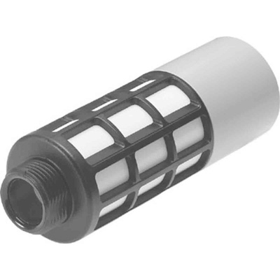 Festo UOS PE 10bar Pneumatic Silencer, Threaded, G 1 Male