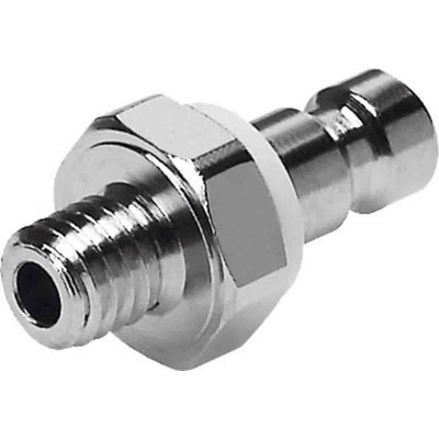 Festo Male Pneumatic Quick Connect Coupling, M5 Threaded