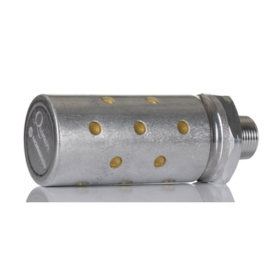 Norgren MB Aluminium 20bar Pneumatic Silencer, Threaded, R 3/4 Male