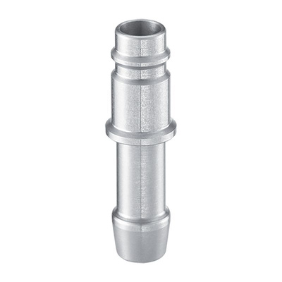 PREVOST Treated Steel Plug for Pneumatic Quick Connect Coupling, 13mm Threaded