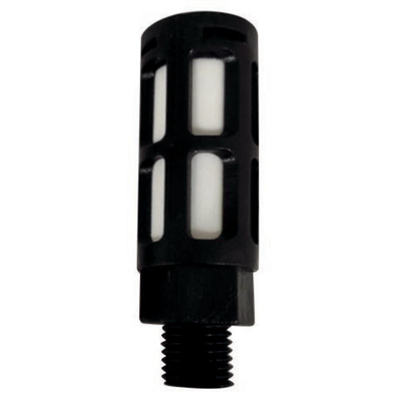 RS PRO PSU Plastic Pneumatic Silencer, Threaded, G 1/2 Male