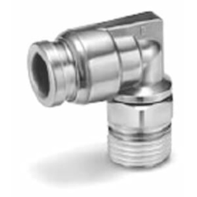 KQG2L, Stainless Steel 316, One-touch Fitting, Male Elbow