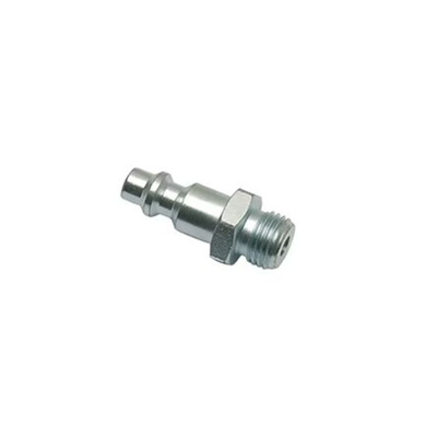 Legris Zinc Plated Steel Pneumatic Quick Connect Coupling, G 1/4 Threaded