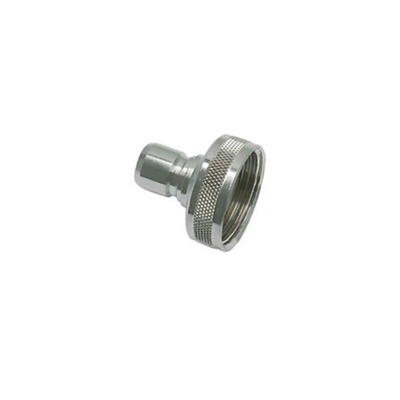 Nickel Plated Brass Pneumatic Quick Connect Coupling, G 3/4 Threaded