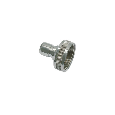 Legris Nickel Plated Brass Female Pneumatic Quick Connect Coupling, G 1/2 Tube