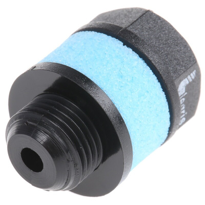 Legris 0676 PE 10bar Pneumatic Silencer, Threaded, G 1/8 Male