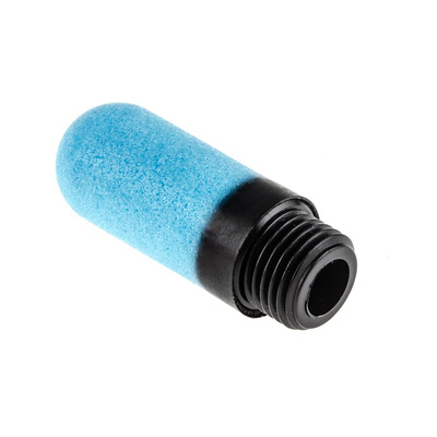 Legris 0674 PE 10bar Pneumatic Silencer, Threaded, G 1/4 Male