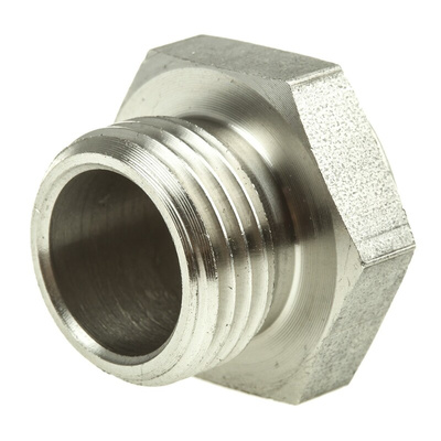Legris 0682 Stainless Steel 12bar Pneumatic Silencer, Threaded, G 1/2 Male
