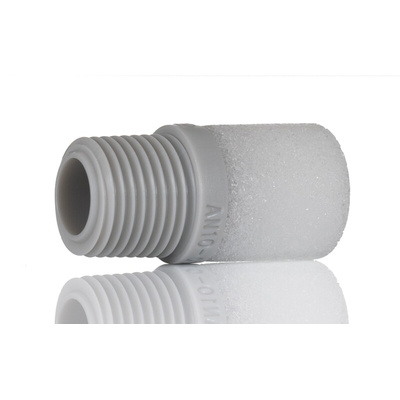 SMC AN Resin 1MPa Pneumatic Silencer, Threaded, R 1/8 Male