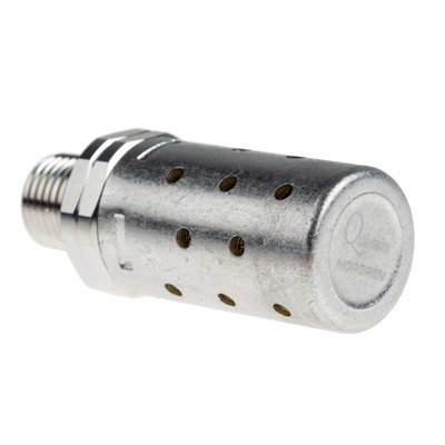 IMI Norgren MB Aluminium, Brass 20bar Pneumatic Silencer, Threaded, R 1/4 Male