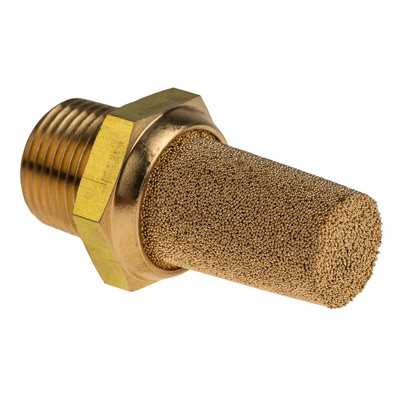 IMI Norgren T40 Bronze 10bar Pneumatic Silencer, Threaded, R 3/8 Male