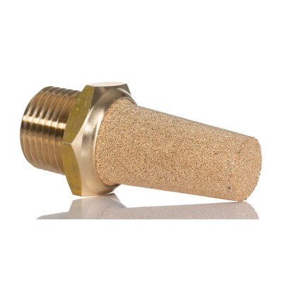 IMI Norgren T40 Bronze 10bar Pneumatic Silencer, Threaded, R 1/2 Male