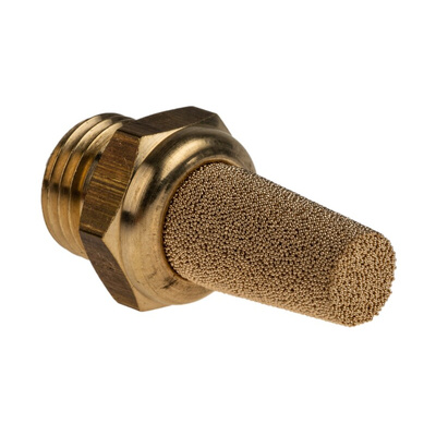 IMI Norgren T40 Bronze 10bar Pneumatic Silencer, Threaded, G 1/4 Male