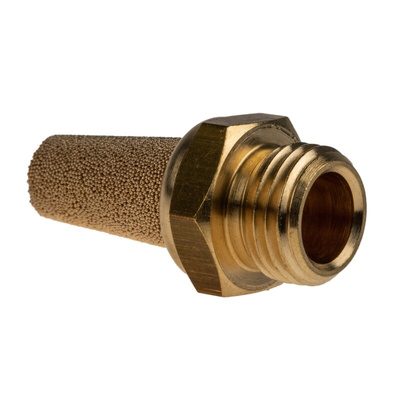 IMI Norgren T40 Bronze 10bar Pneumatic Silencer, Threaded, G 1/4 Male