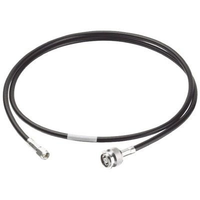 Huber+Suhner Male RP-TNC to Coaxial Cable, 1m, Terminated