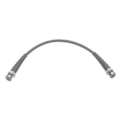 Telegartner Male BNC to Male BNC Coaxial Cable, 250mm, RG58 Coaxial, Terminated