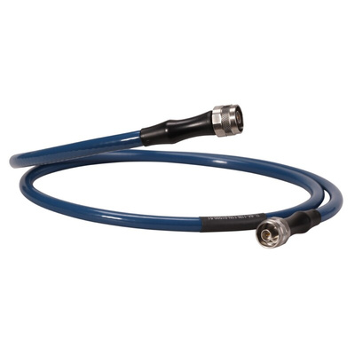Huber+Suhner TL-8A Series Male N Type to Male N Type Coaxial Cable, 3m, Terminated