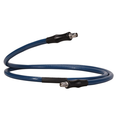 Huber+Suhner TL-8A Series Male SMA to Male SMA Coaxial Cable, 3m, Terminated