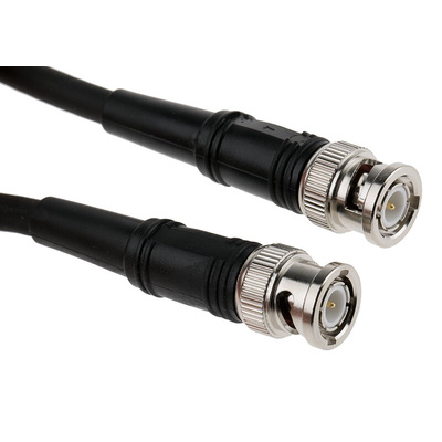 Atem Male BNC to Male BNC Coaxial Cable, 5m, RG59B/U Coaxial, Terminated