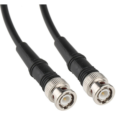 Atem Male BNC to Male BNC Coaxial Cable, 2m, RG58C/U Coaxial, Terminated