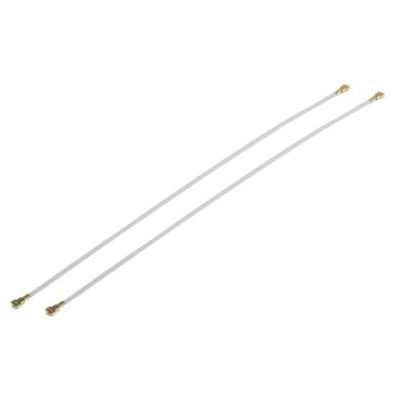 Hirose X.FL Series Male X.FL to Male X.FL Coaxial Cable, 100mm, SMT Coaxial, Terminated